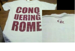 Image of Conquering Rome white Tee