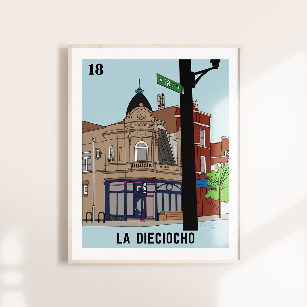 Image of 'La Dieciocho' Print