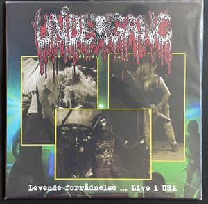 Image of UNDERGANG ‘levende ... live in USA’ lp