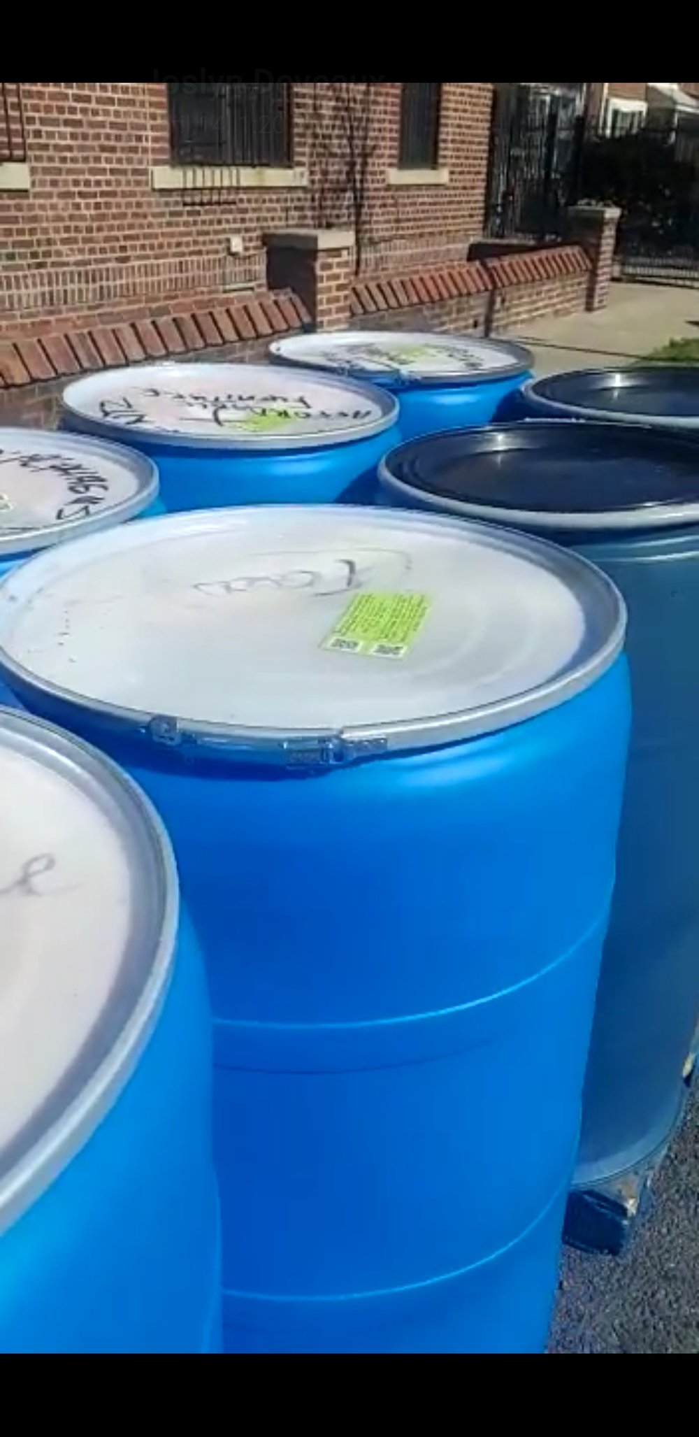Image of Plastic Barrel Purchase & Shipment