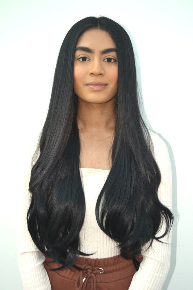 Image of ARABELLA STRAIGHT CLIP IN HAIR EXTENSIONS
