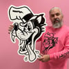 Big Bad Wolf wood cutout
