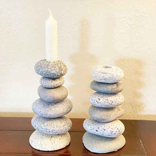 Image of Cairn Candlestick Holder