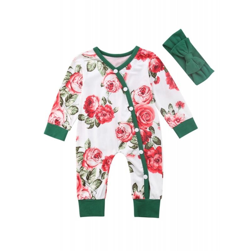 Rosy Dreams Sleepsuit