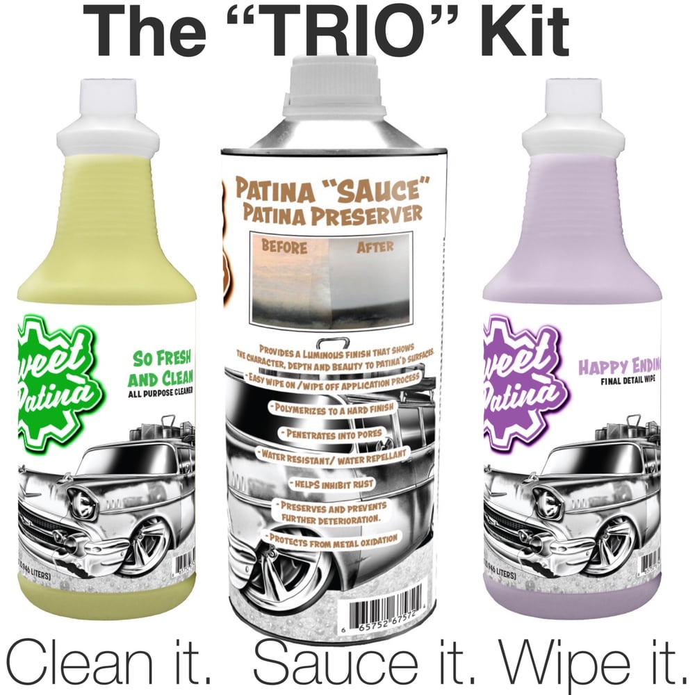 Image of The “Trio” Patina Care Kit