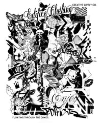 Image 4 of EDIFICE FLOATING THROUGH THE CHAOS SOFT PRINT TEE