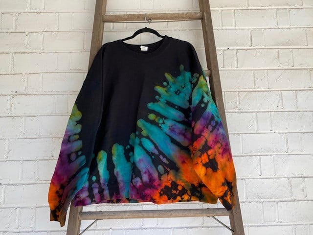 Reverse Rainbow Sweatshirt Made to Order S 3X Charleston Dye Lab