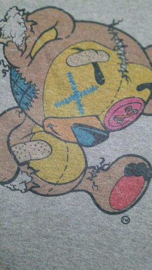 Image of Distressed Unisex "Barry the Bear" T-shirt