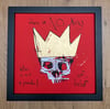 there is no king (original painting) FRAMED