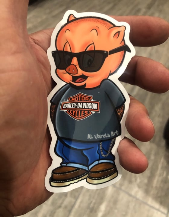 Image of Porky HD sticker 