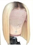 Blonde Lace Frontal Bob w/ Dark Roots