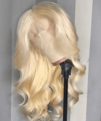 Russian Blonde Bodywave Frontal Lace Wig 