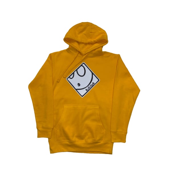 Image of Ghost Hoodie in Yellow/Black/White