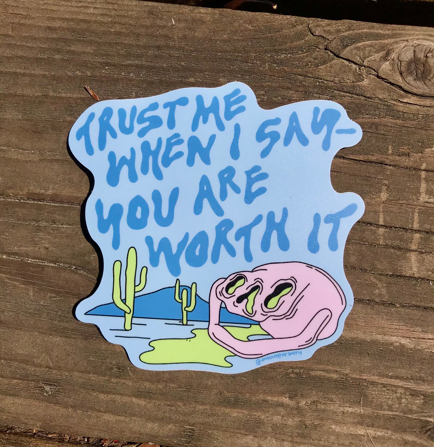 Image of Trust Me Sticker