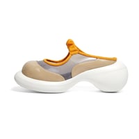 Image 4 of Orange mosaic platform Shoes