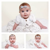 Image 4 of CHOOSE YOUR COLOUR - Small Felt Bow with Matching Headband or Clip - Choice of 33 Colours