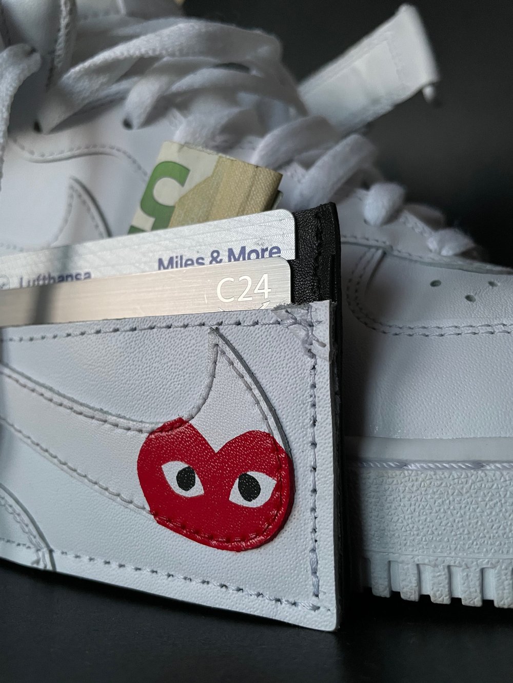 Sneaker Wallet - Air Force 1 CDG 