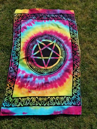 Rainbow star/pentacle  wall hanging