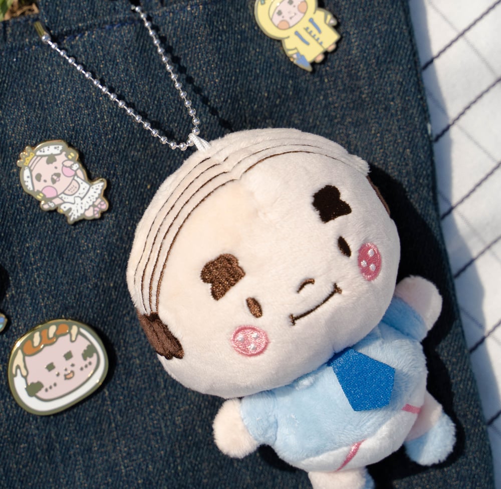 Image of CHUBBY OJISAN 'PLUSH MASCOT' BY AMBER