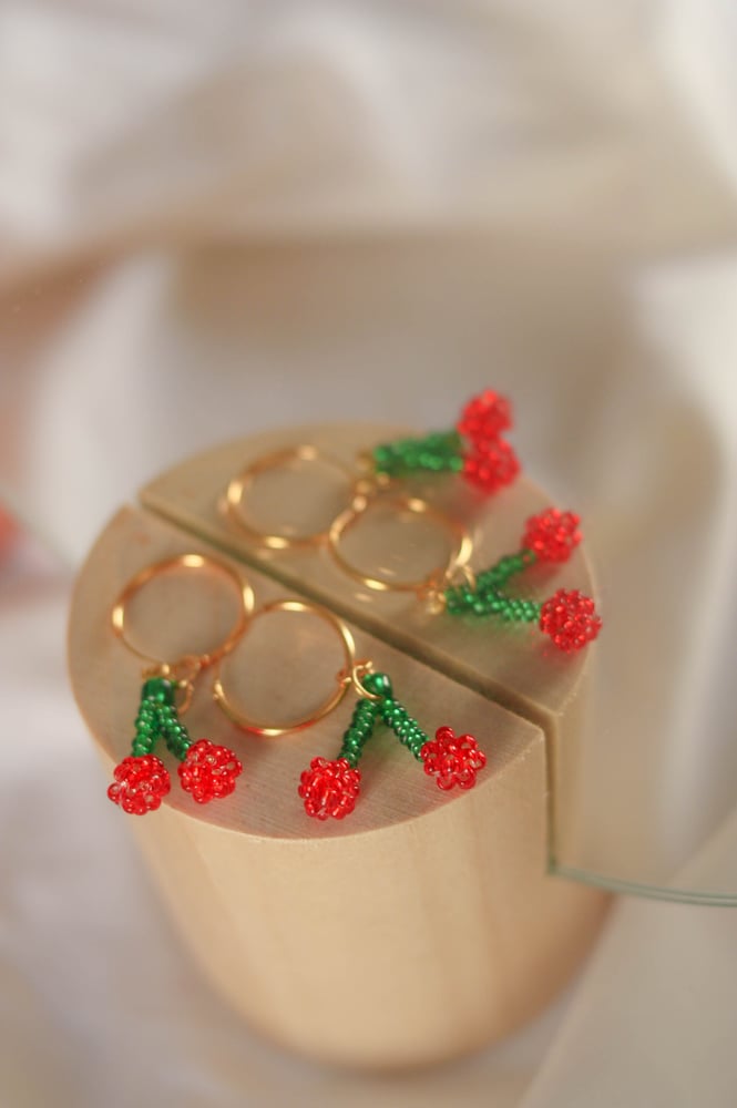 Image of Cherry earrings