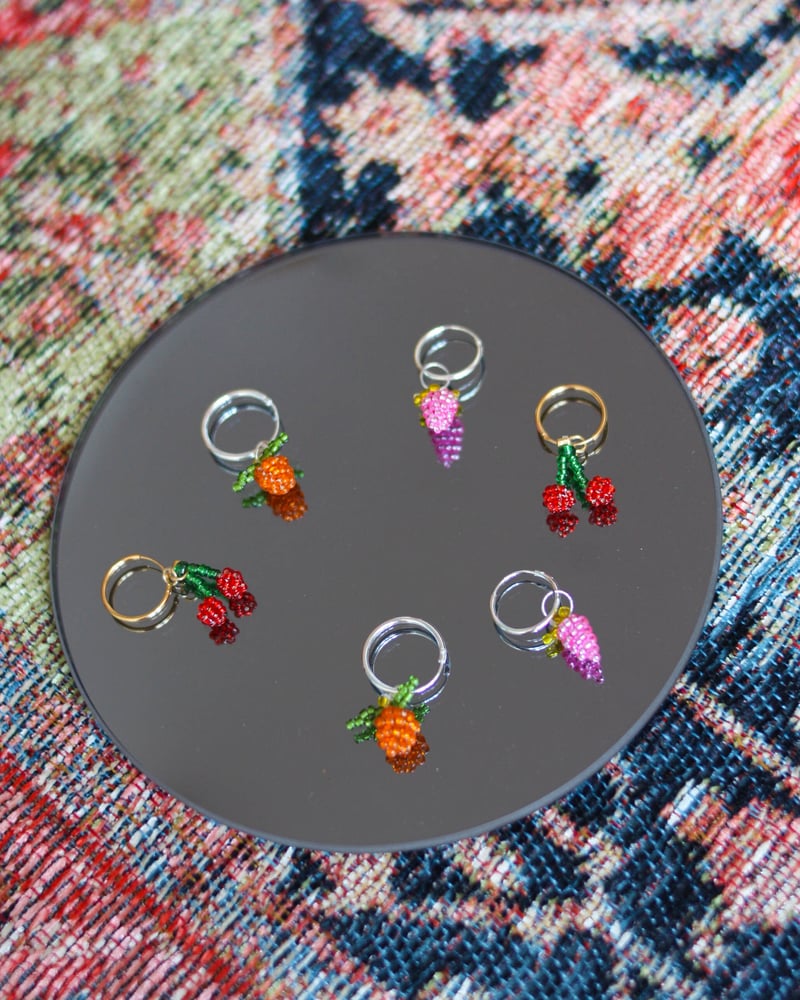 Image of Orange earrings
