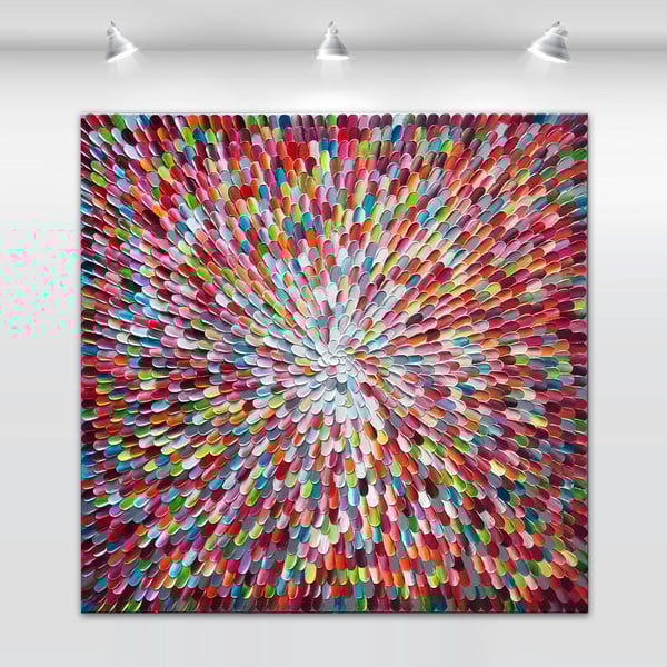 Image of Agathe - 101x101cm