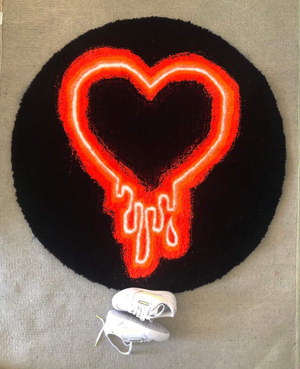 Drip Neon Heart