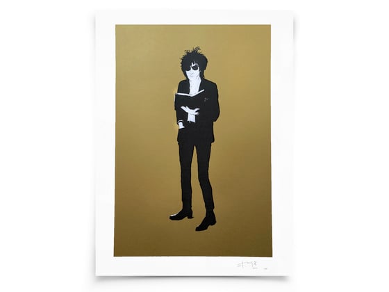 Image of DR JOHN COOPER CLARKE 3RD EDITION - SCREEN PRINT + *free official JCC Tea Towel- 