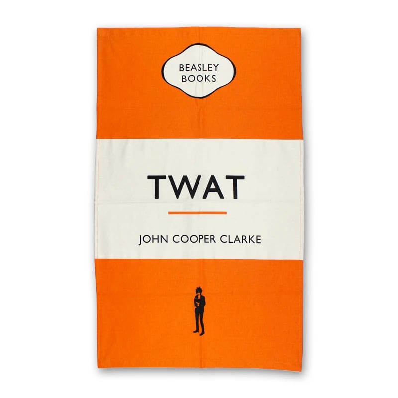 Image of DR JOHN COOPER CLARKE 3RD EDITION - SCREEN PRINT + *free official JCC Tea Towel- 