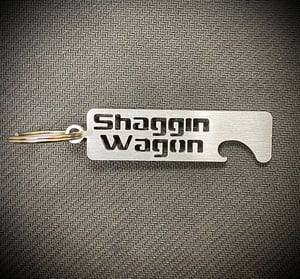 Shaggin Wagon Keychain 