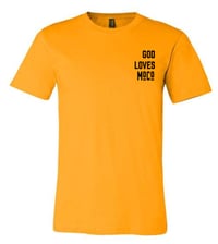  God Loves MoCo T-Shirt - Gold