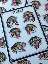 Image 1 of TIGERS PRINT