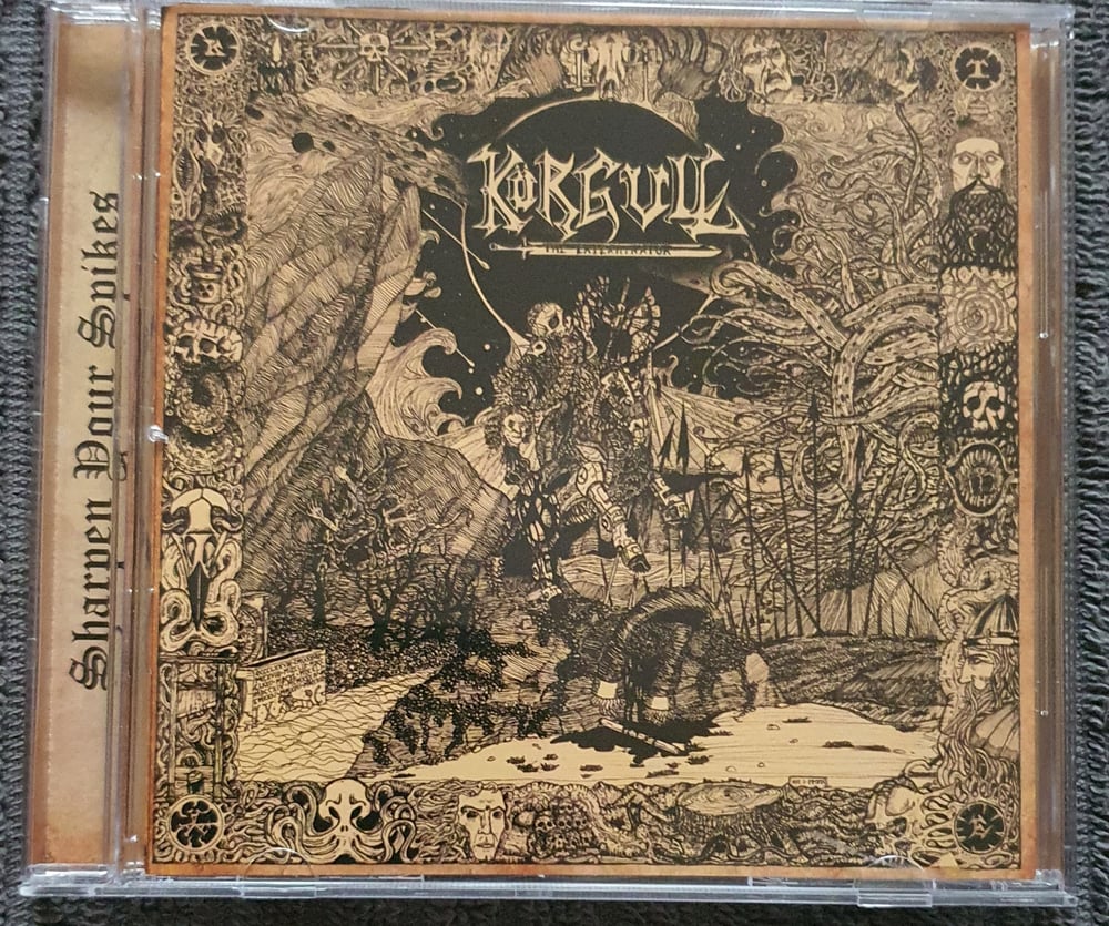 Korgull the exterminator - sharpen your spikes cd