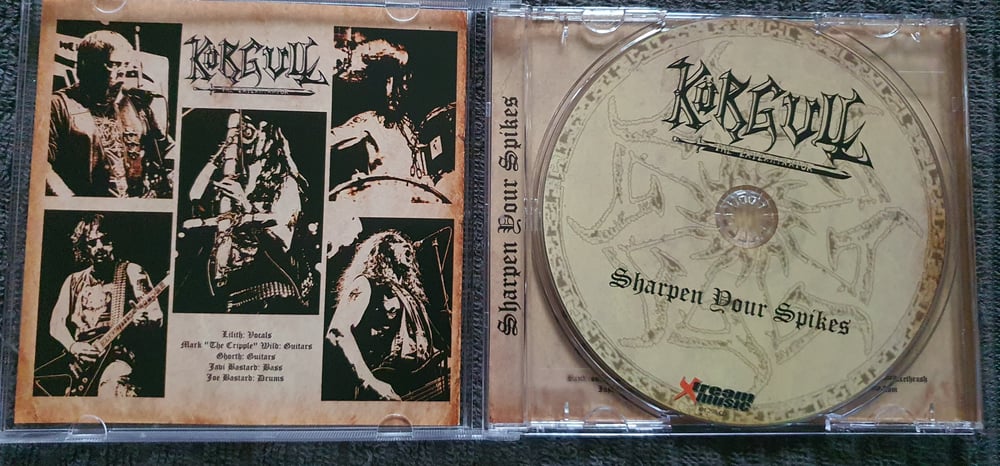 Korgull the exterminator - sharpen your spikes cd