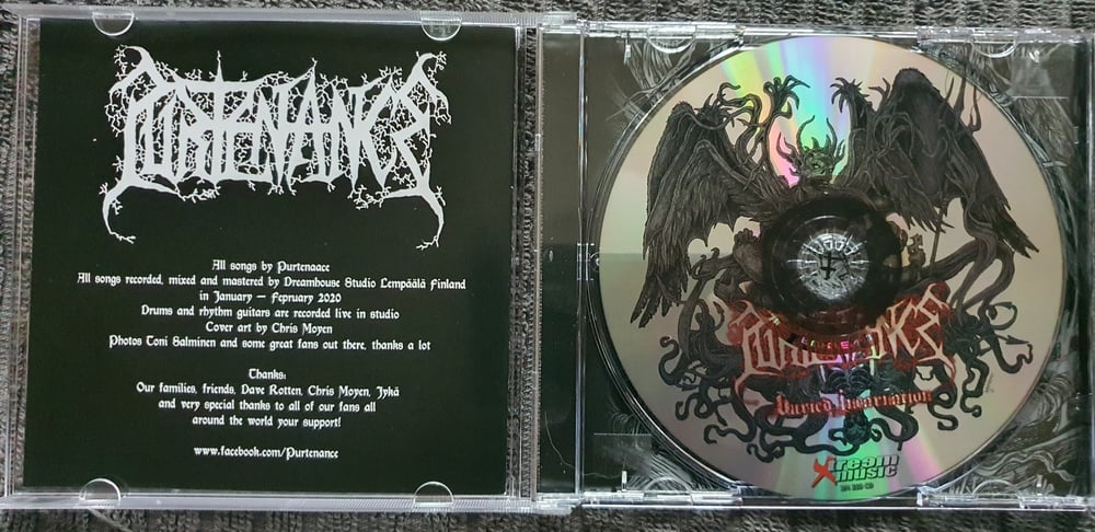 Purtenance - Buried Incarnation Cd