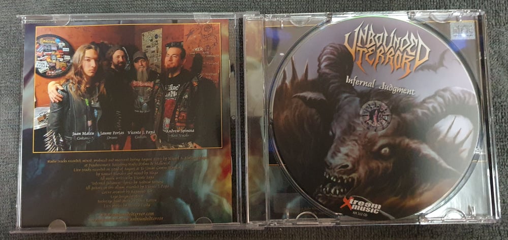 Unbound terror - infernal Judgemen Cd