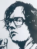 JARVIS COCKER (PULP) CHARITY PRINT.