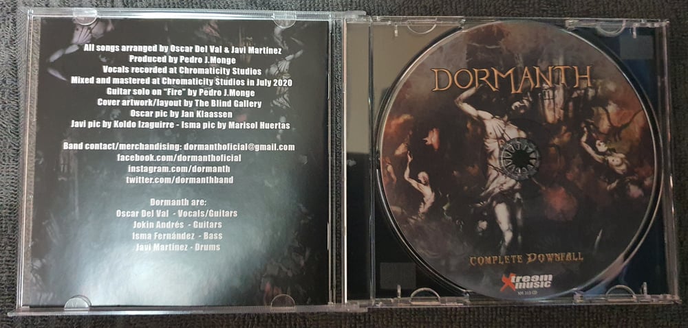 Dormanth - complete downfall Cd