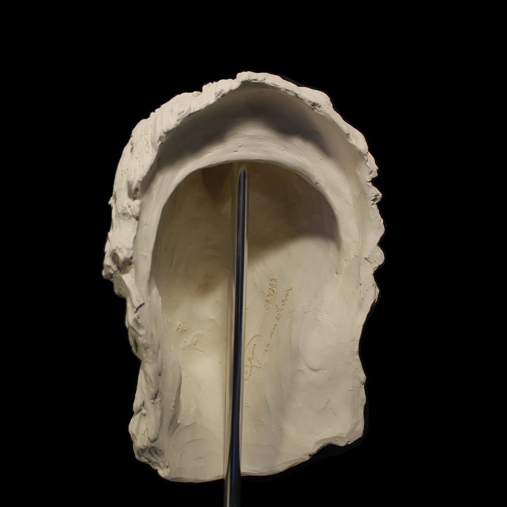 *SALE* Halloween Jack White Clay (Face Sculpture)