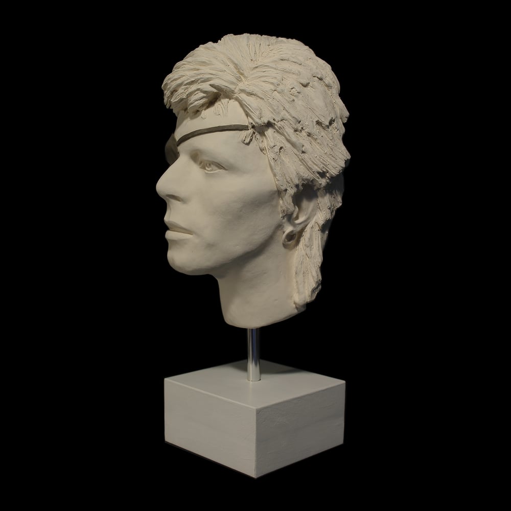 *SALE* Halloween Jack White Clay (Face Sculpture)