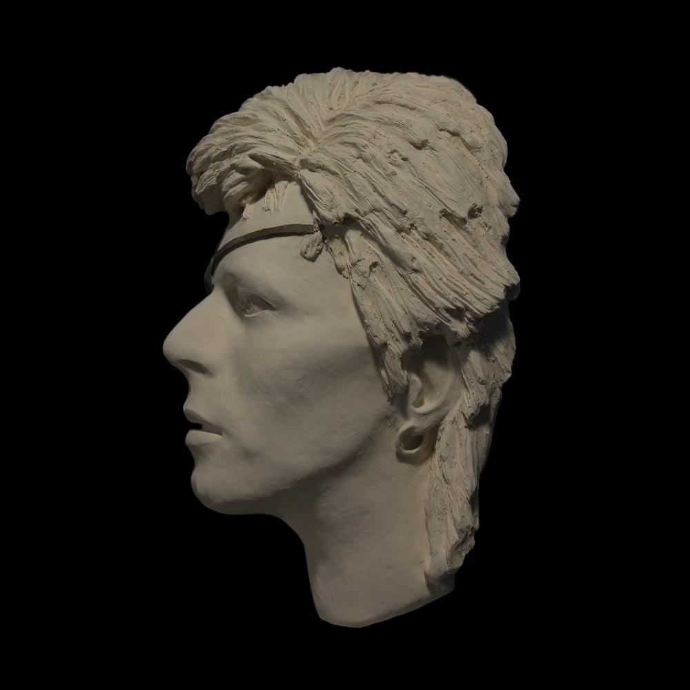 *SALE* Halloween Jack White Clay (Face Sculpture)