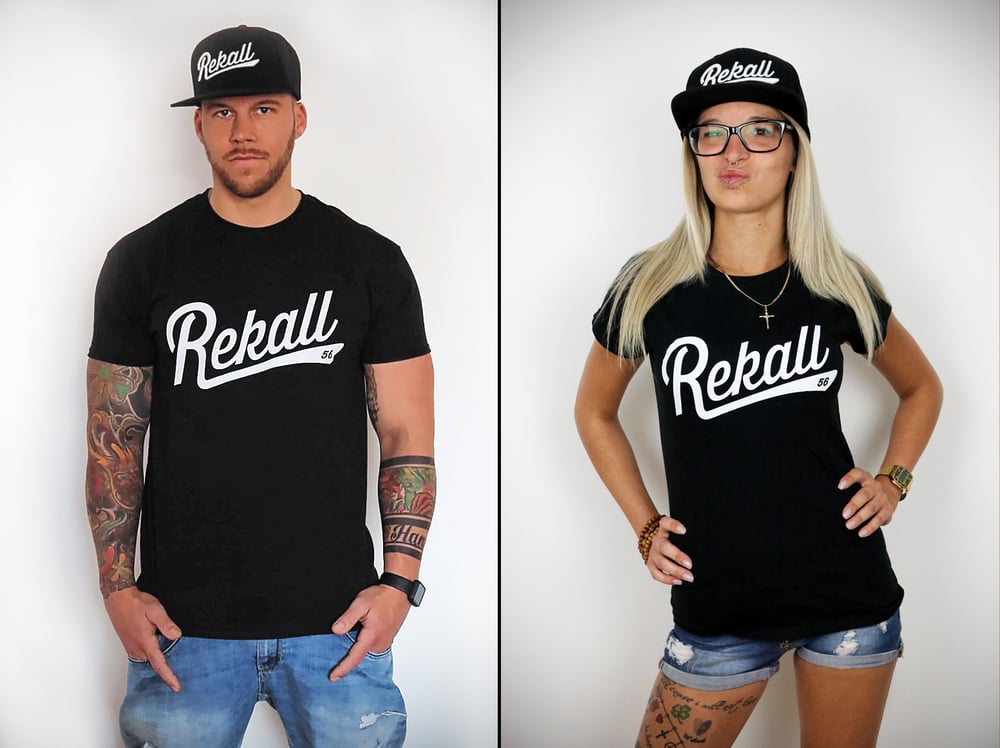 Image of T-Shirt "Rekall Basic" (Black)