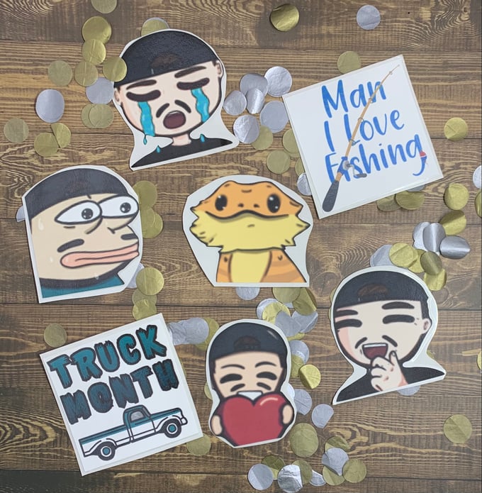 Image of Emote Stickers