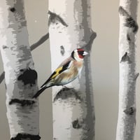 Image 4 of Gertie Goldfinch ~ Removable Wall sticker