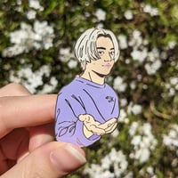 Image 1 of Take My Hand JK Enamel Pin 