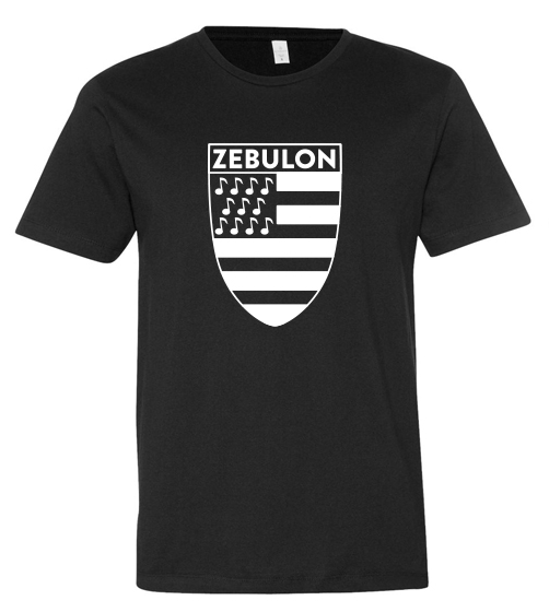 Zebulon Large Logo Black Shirt!