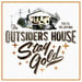 Image of The Outsiders House Museum Woven Tapestry Blanket. 