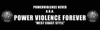Image 1 of RTTCR "Power Violence Forever" Bumper Sticker