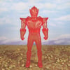 Chogokin Warrior - Sofubi figure (clear orange blank)
