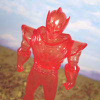 Image 3 of Chogokin Warrior - Sofubi figure (clear orange blank)